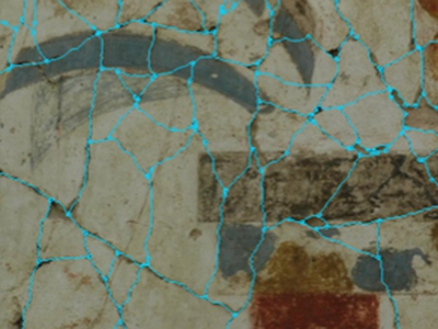 [Analyzing and Simulating Fracture Patterns of Theran Wall Paintings]
