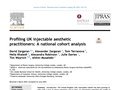 [Profiling UK injectable aesthetic practitioners: a national cohort analysis]
